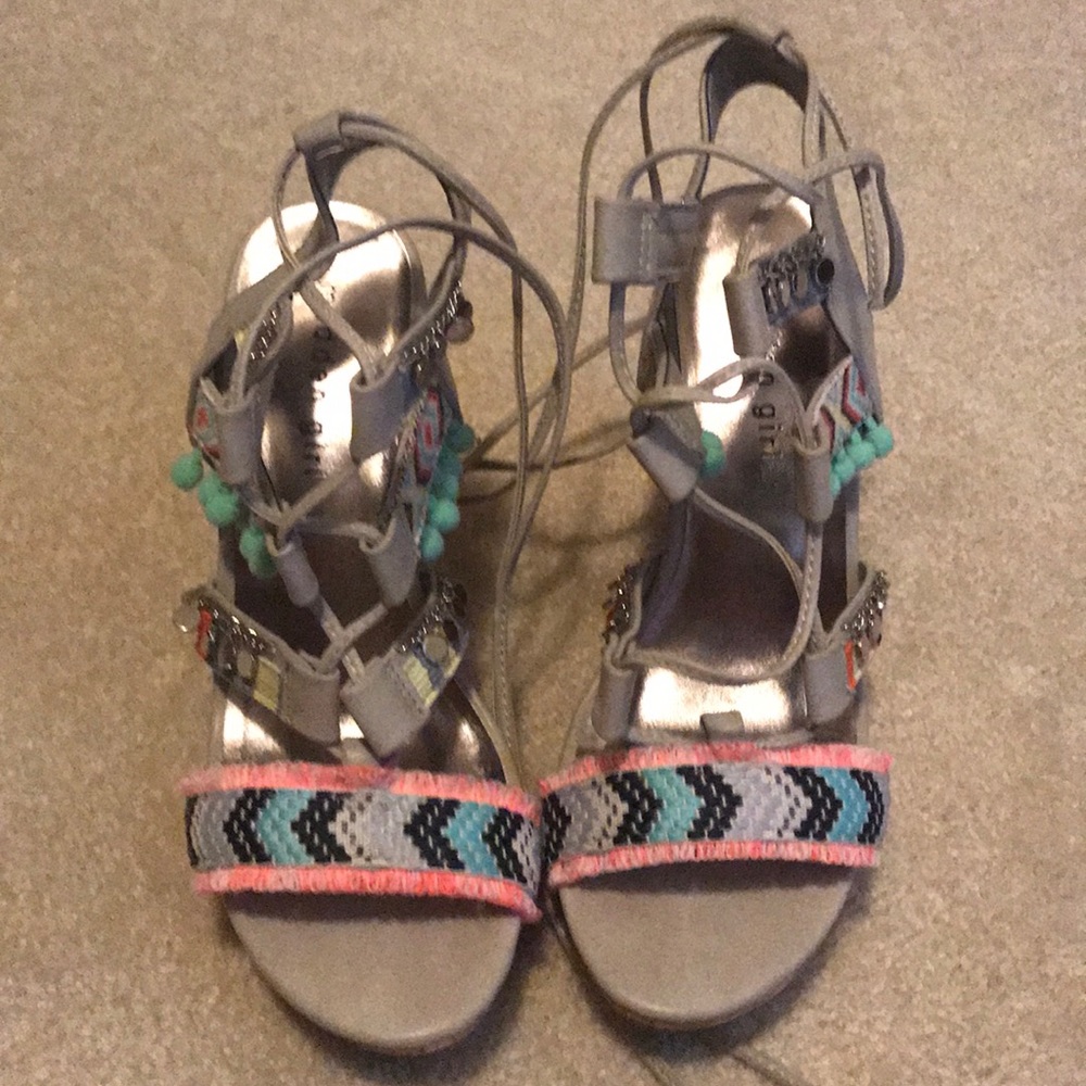 Madden Girl Platform Wedge Sandal